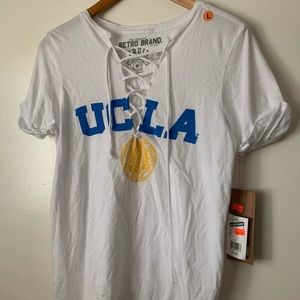✨ UCLA brand new lace up criss cross shirt ✨